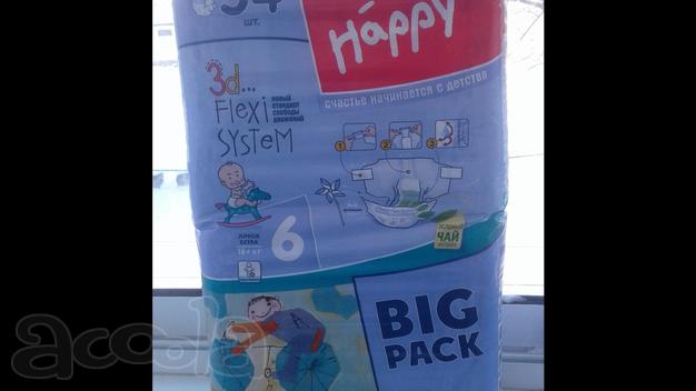 Памперсы Bella Baby Happy Junior Extra 16+(54шт.)